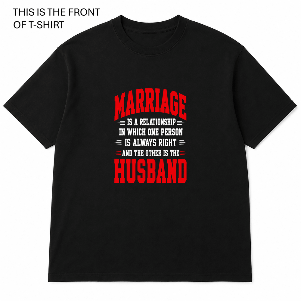 BDG Graphic T-Shirt - Marriage is..... - Built Different Goods
