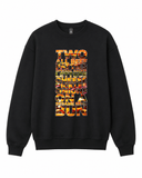 Two All Beef Patties Graphic Crewneck Sweatshirt - Built Different Goods