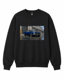 BDG Crew Neck Sweatshirt - 1970s Classic V8 Blown Coupe - Built Different Goods