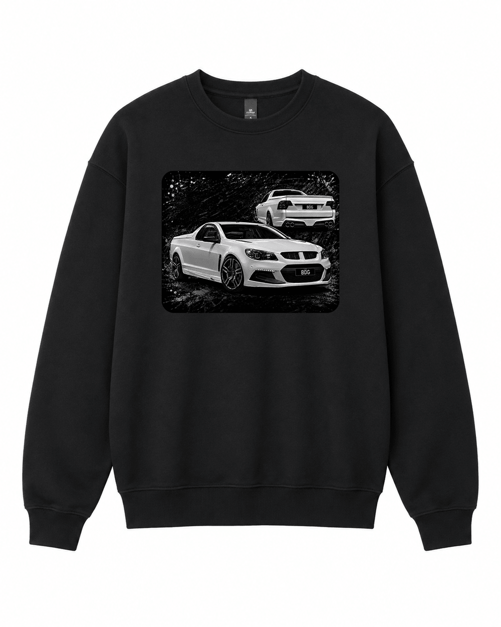 BDG Crew Neck Sweatshirt - Street Machine Ute - Built Different Goods