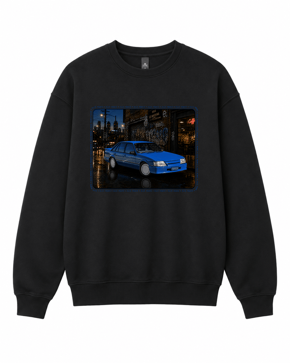 BDG Crew Neck Sweatshirt - Supercharged Aussie Muscle - Built Different Goods