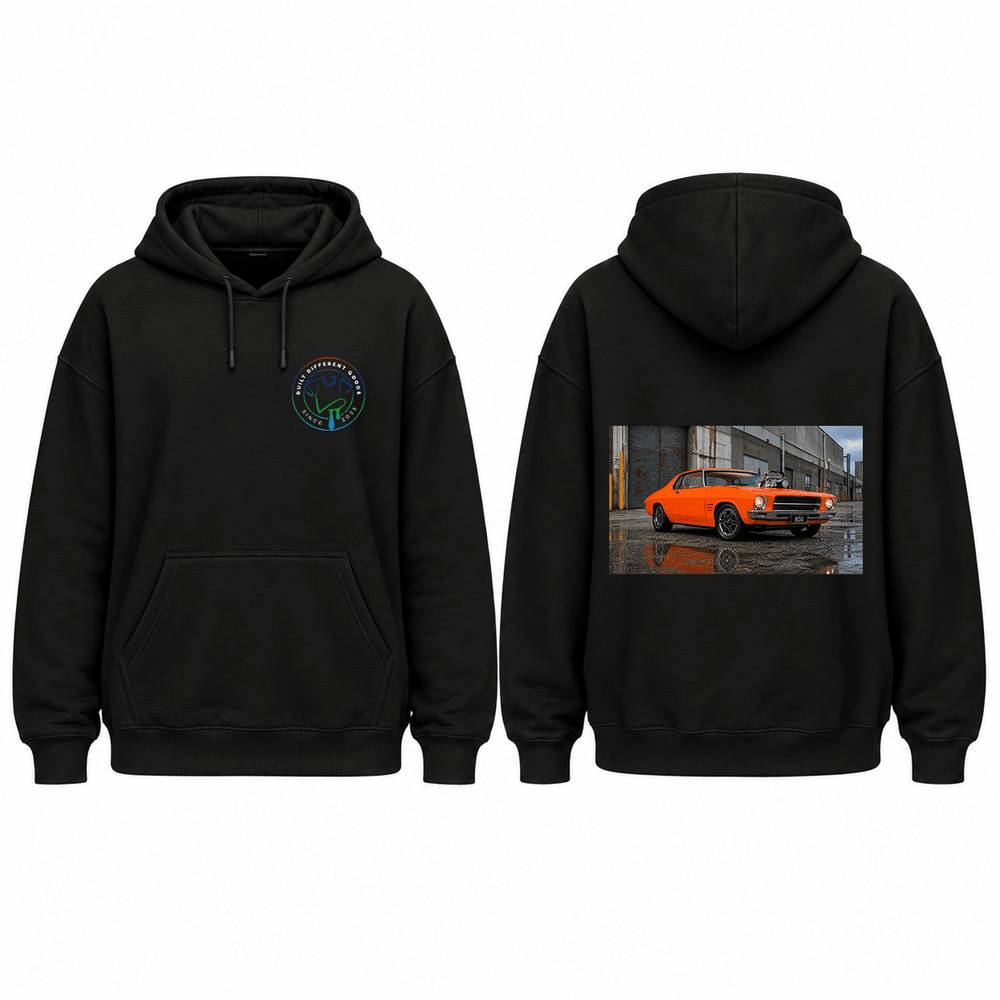 BDG Graphic Hoodie - 1970s Classic V8 Blown Coupe - Built Different Goods