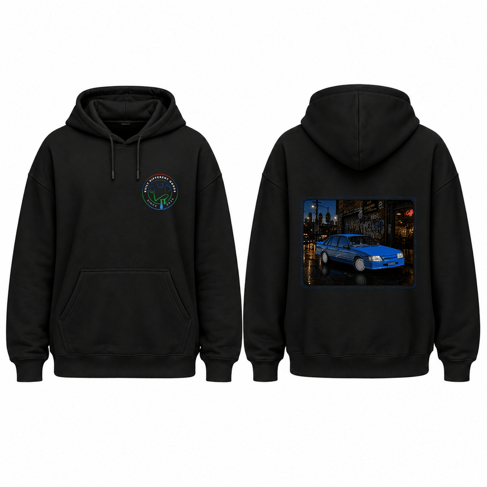 BDG Graphic Hoodie - Supercharged Aussie Muscle Meanie - Built Different Goods
