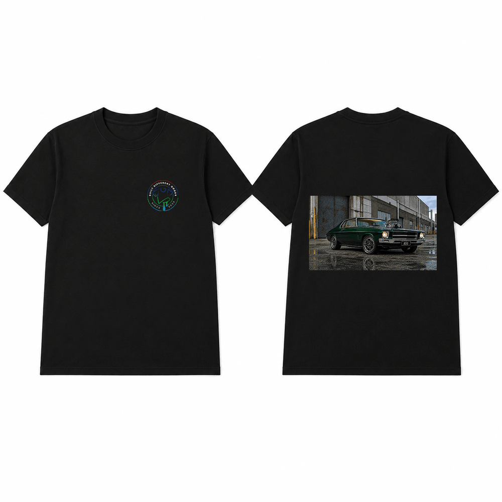 BDG Graphic T-Shirt - 1970s Classic V8 Blown Coupe - Built Different Goods