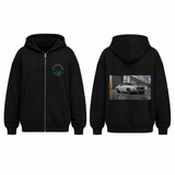 BDG Zip Up Hoodie - 1970s Classic V8 Blown Coupe