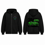 BDG Zip Up Hoodie - Street Machine Ute - Built Different Goods