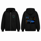 BDG Zip Up Hoodie - Supercharged Aussie Muscle Meanie