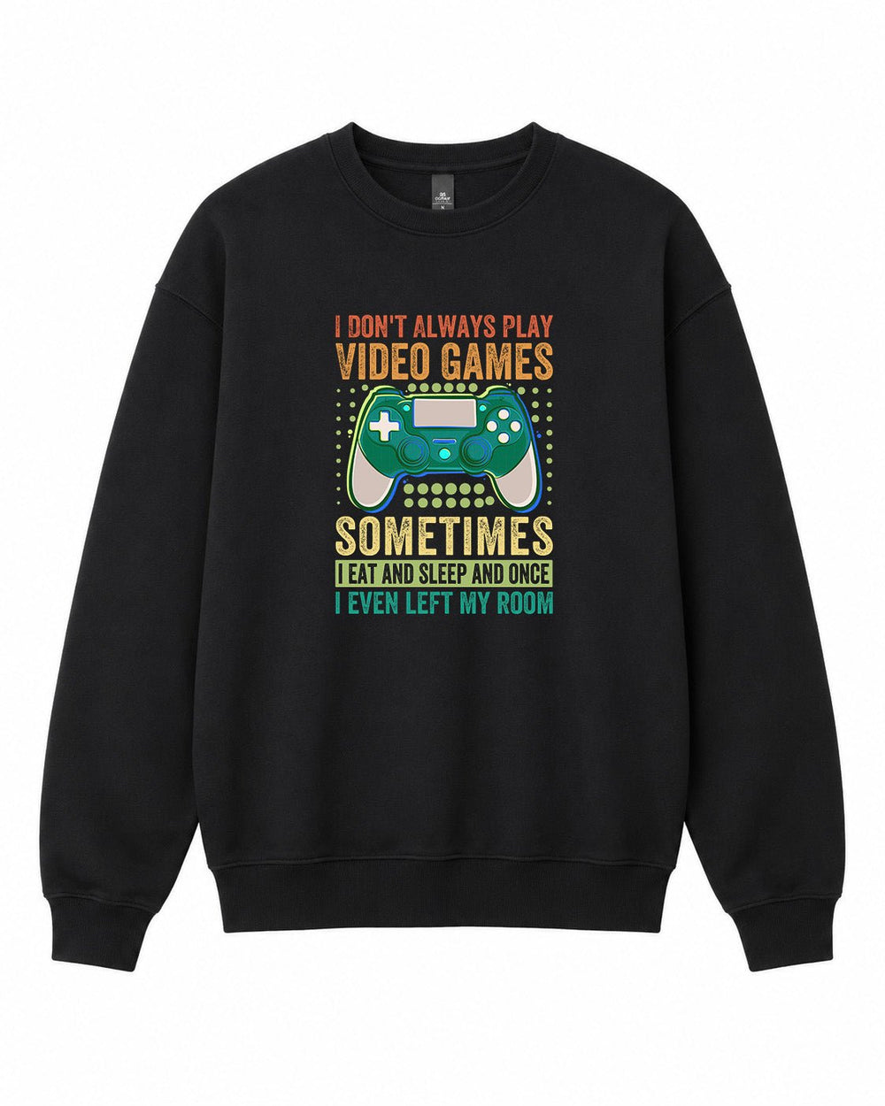 BDG Crew Neck Sweatshirt - Video games - Built Different Goods