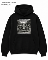 Premium graphic hoodie featuring the hold on or eat dirt design by Built Different Goods. Comfortable everyday hoodie available in sizes S to True 5XL.