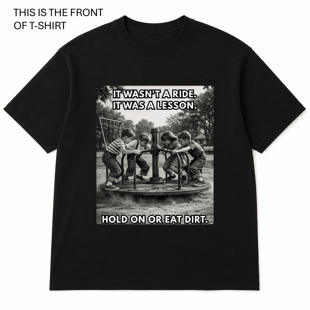 BDG Graphic T-Shirt - It wasn't a ride... - Built Different Goods