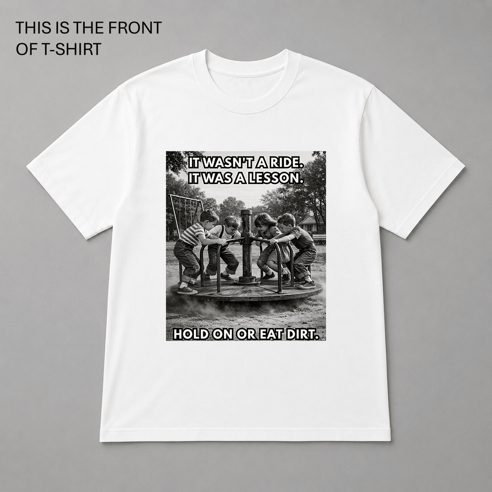 BDG Graphic T-Shirt - It wasn't a ride... - Built Different Goods