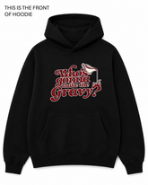 Premium graphic hoodie featuring the who's gonna make the gravy design by Built Different Goods. Comfortable everyday hoodie available in sizes S to True 5XL.