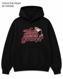 Premium graphic hoodie featuring the who's gonna make the gravy design by Built Different Goods. Comfortable everyday hoodie available in sizes S to True 5XL.