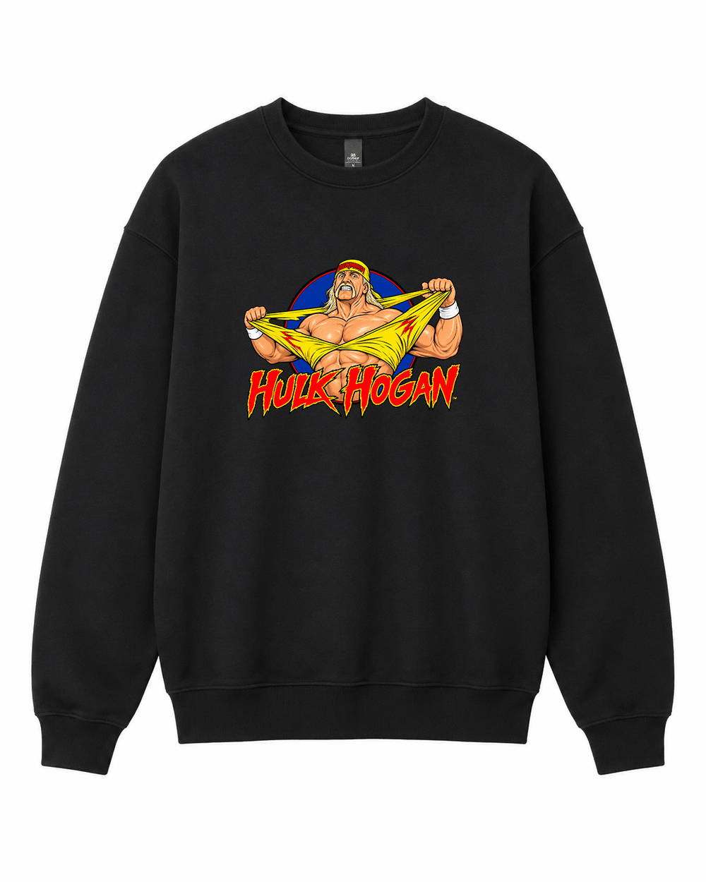 WWF Hulk Hogan Graphic Crewneck Sweatshirt - Built Different Goods