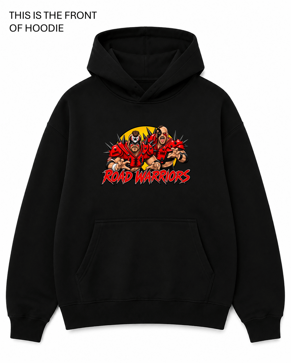 WWF Road Warriors Graphic Hoodie - Built Different Goods