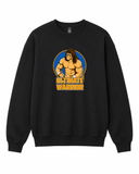 WWF Ultimate Warrior Graphic Crewneck Sweatshirt - Built Different Goods