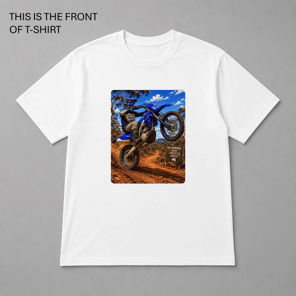 BDG Graphic T-Shirts - Yamaha WR450R Dirt Series - Built Different Goods