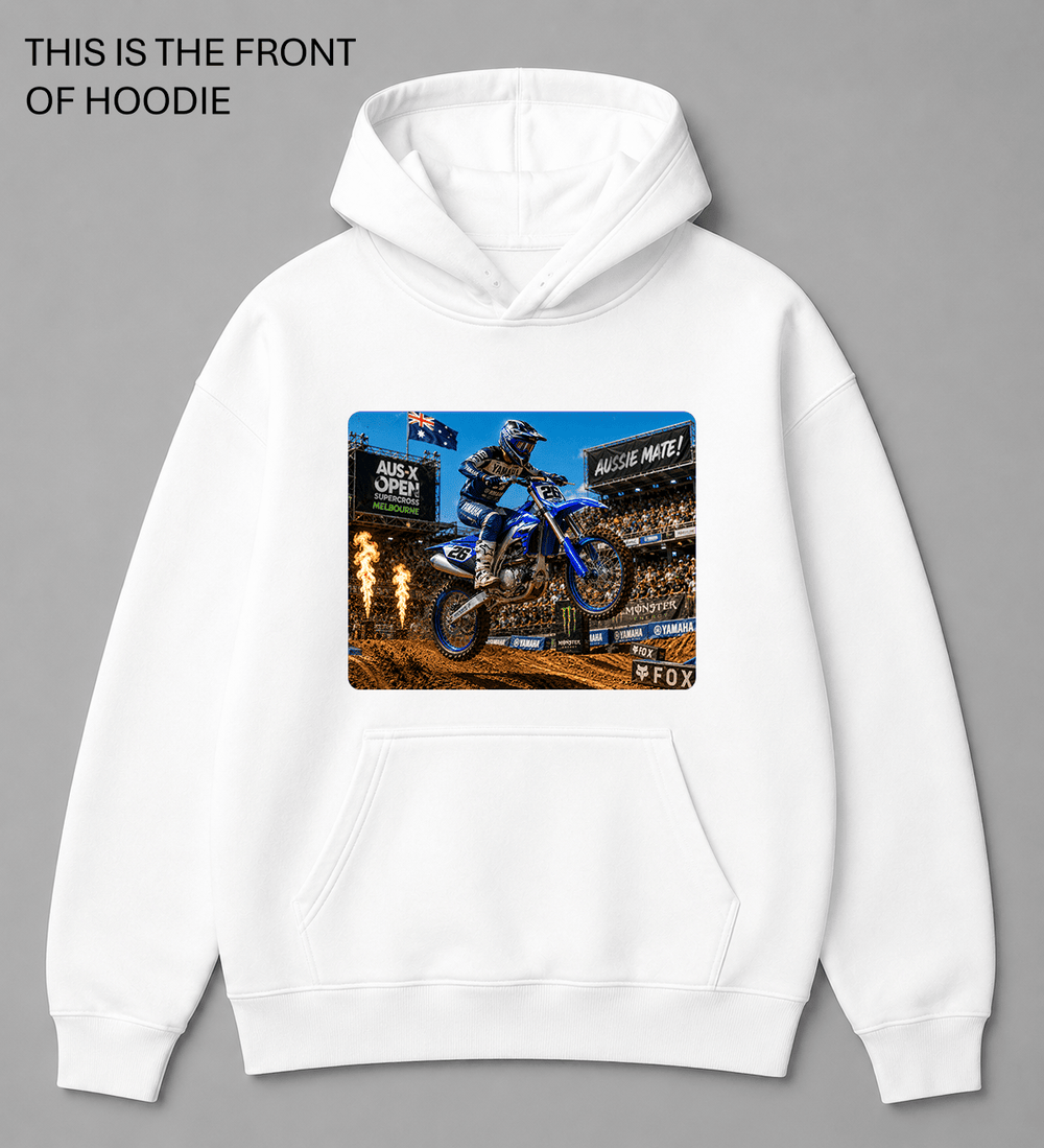 BDG Graphic Hoodie - Yamaha YZ450R Dirt Series - Built Different Goods