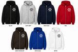 BDG Zip Up Hoodie - Custom Printed - Built Different Goods