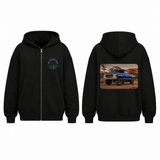 BDG Zip Up Hoodie - Ford 1978 F-100 - Built Different Goods
