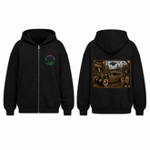 BDG Zip Up Hoodie - Ford Model A Rat Rod
