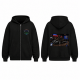 BDG Zip Up Hoodie - 2008 Ford FPV GT Super Pursuit - Built Different Goods
