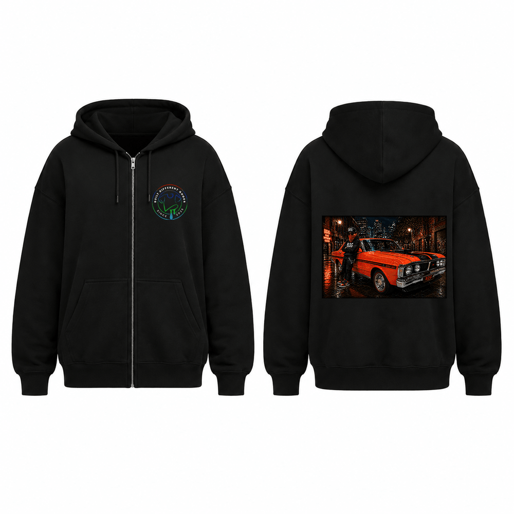 BDG Zip Up Hoodie - Ford GT HO Phase 3 - Built Different Goods