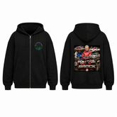 BDG Zip Up Hoodie - Peter Brock King of the Mountain