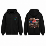 BDG Zip Up Hoodie - Peter Brock King of the Mountain
