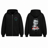 BDG Zip Up Hoodie - Peter Brock RIP