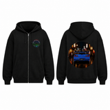 BDG Zip Up Hoodie - Nissan Skyline