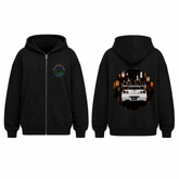 BDG Zip Up Hoodie - Nissan Skyline - Built Different Goods