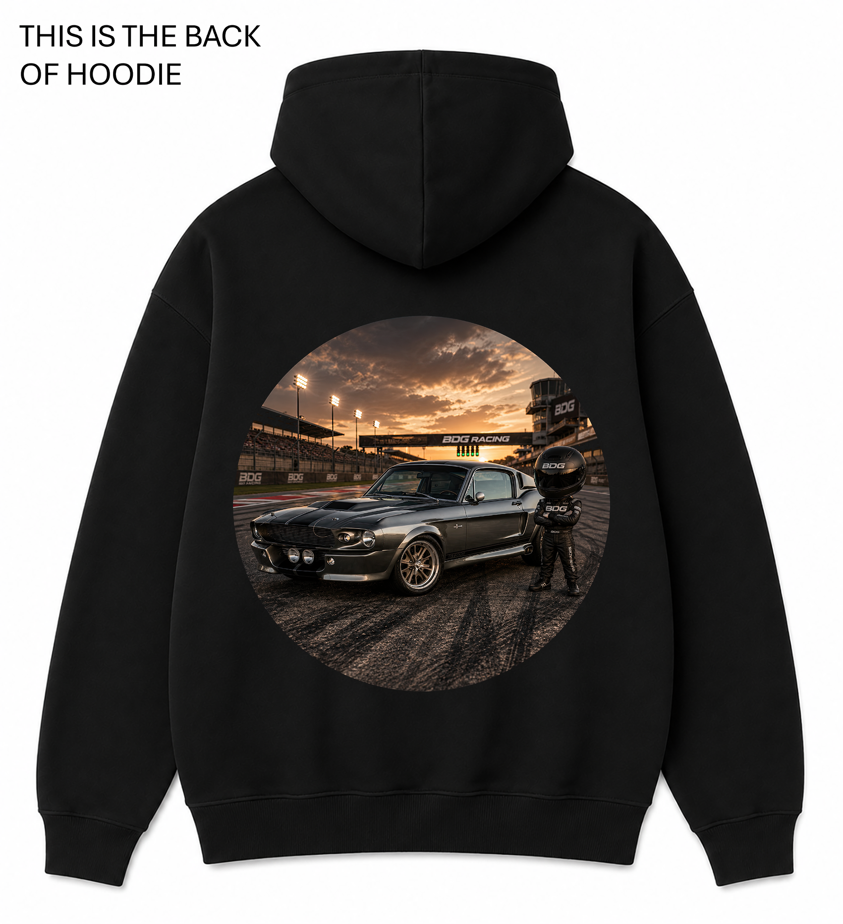 BDG Graphic Hoodie - 1967 Ford Mustang Eleanor
