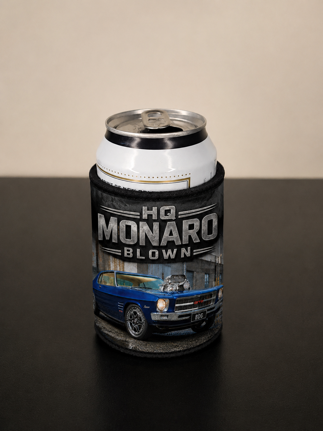 5mm Neoprene Stubby Holder for 375ml Cans - HQ Monaro