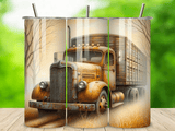 20oz Stainless Steel Tumbler With Two Lids - Rusty Truck