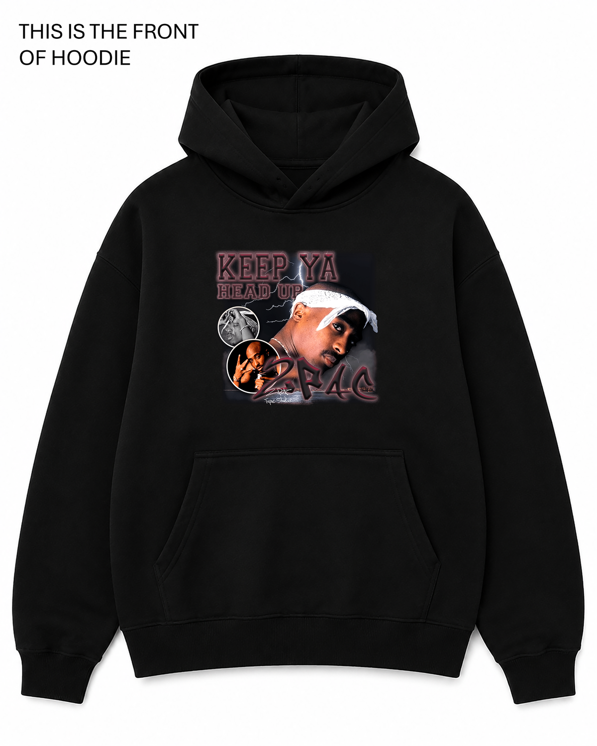 BDG Graphic Hoodie - 2Pac