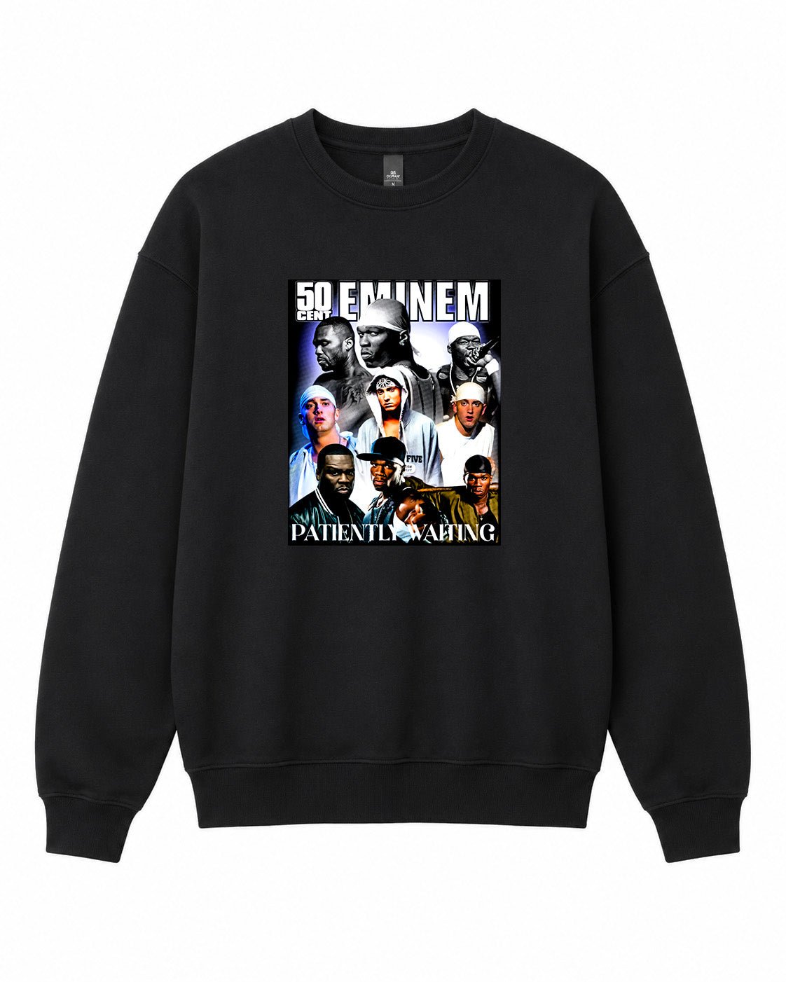 BDG Crew Neck Sweatshirt - 50 Cent And Eminem - Built Different Goods