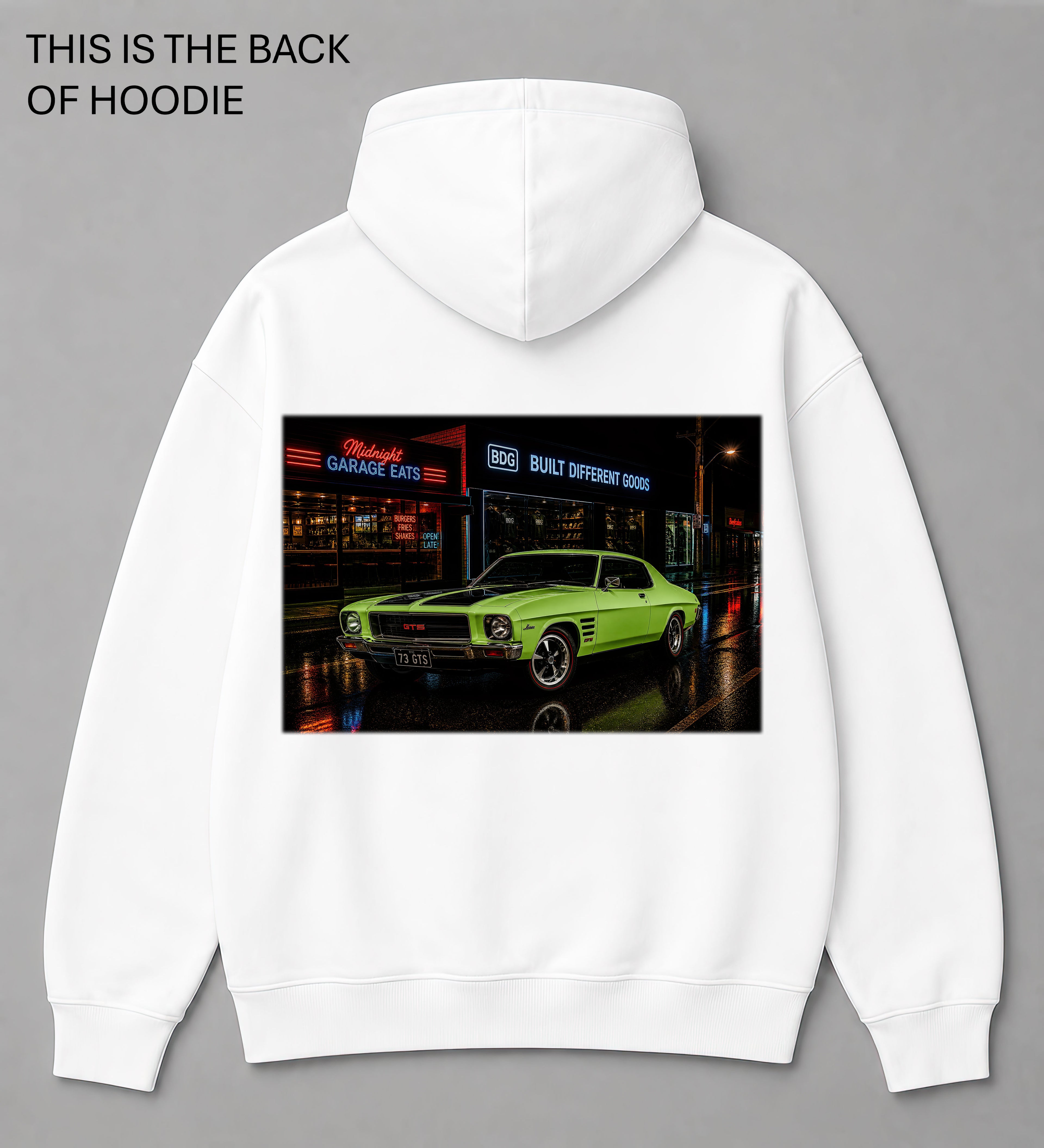 BDG Graphic Hoodie - Holden HQ Monaro