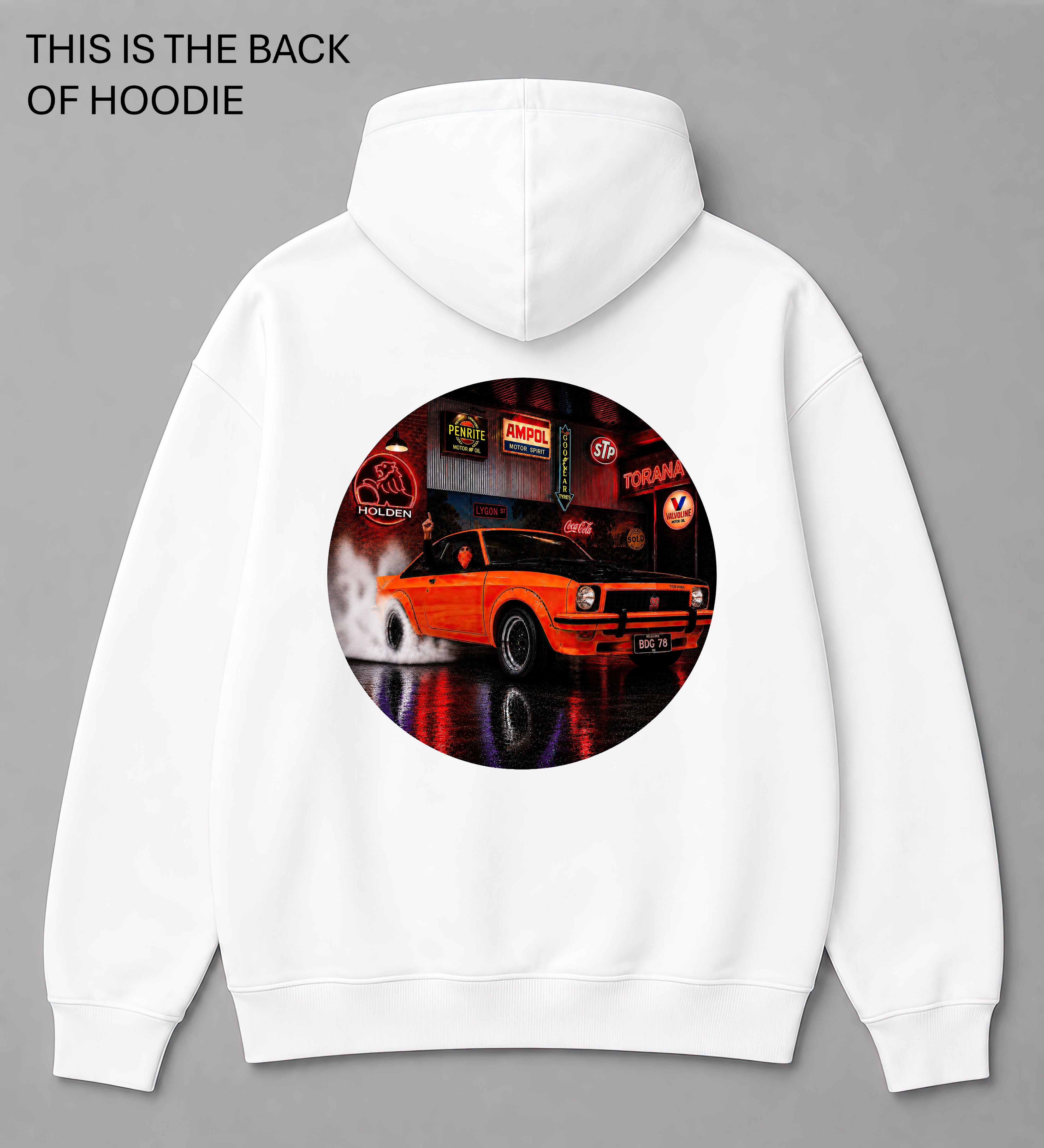 BDG Graphic Hoodie - Holden Torana A9X