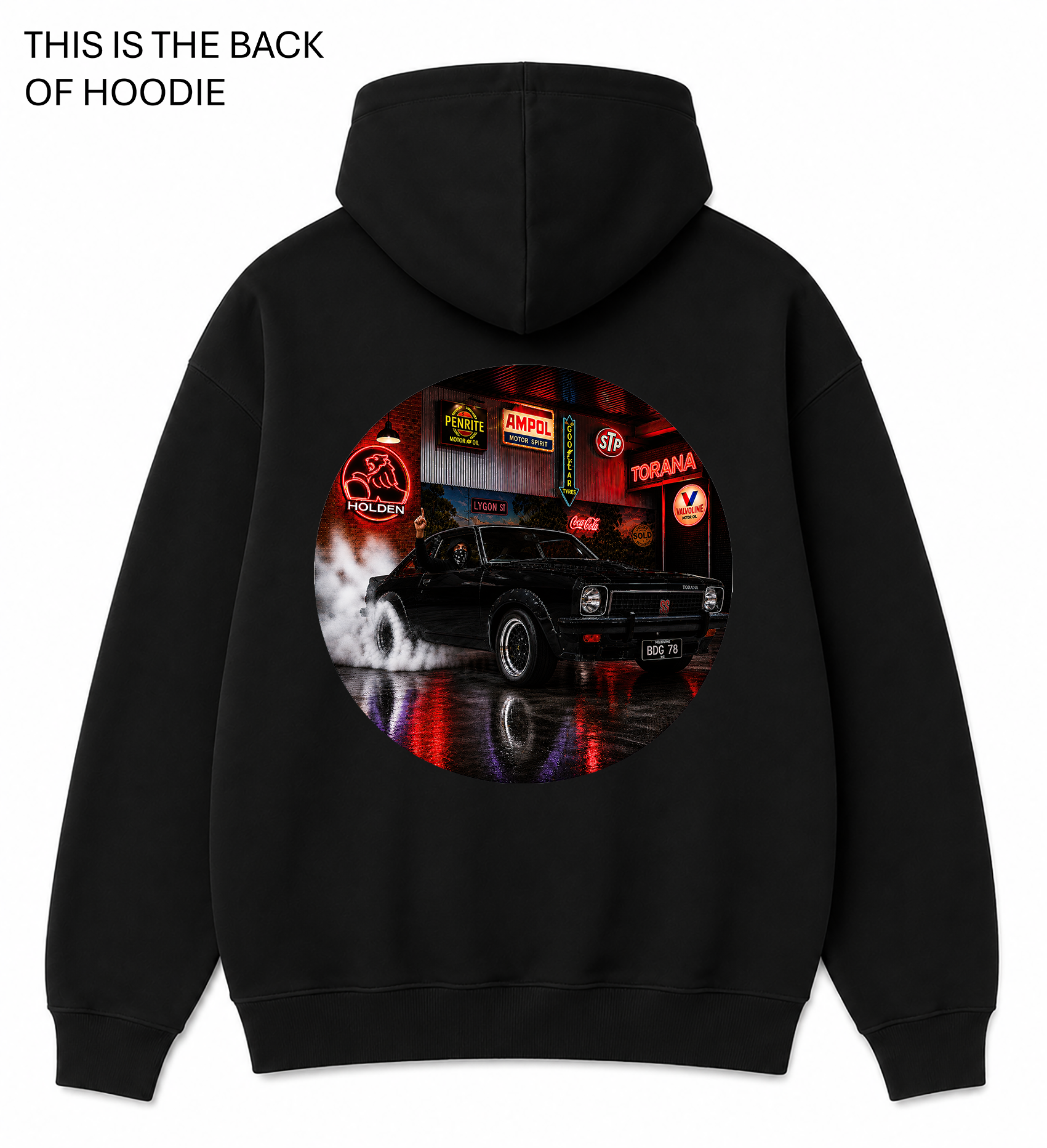 BDG Graphic Hoodie - Holden Torana A9X