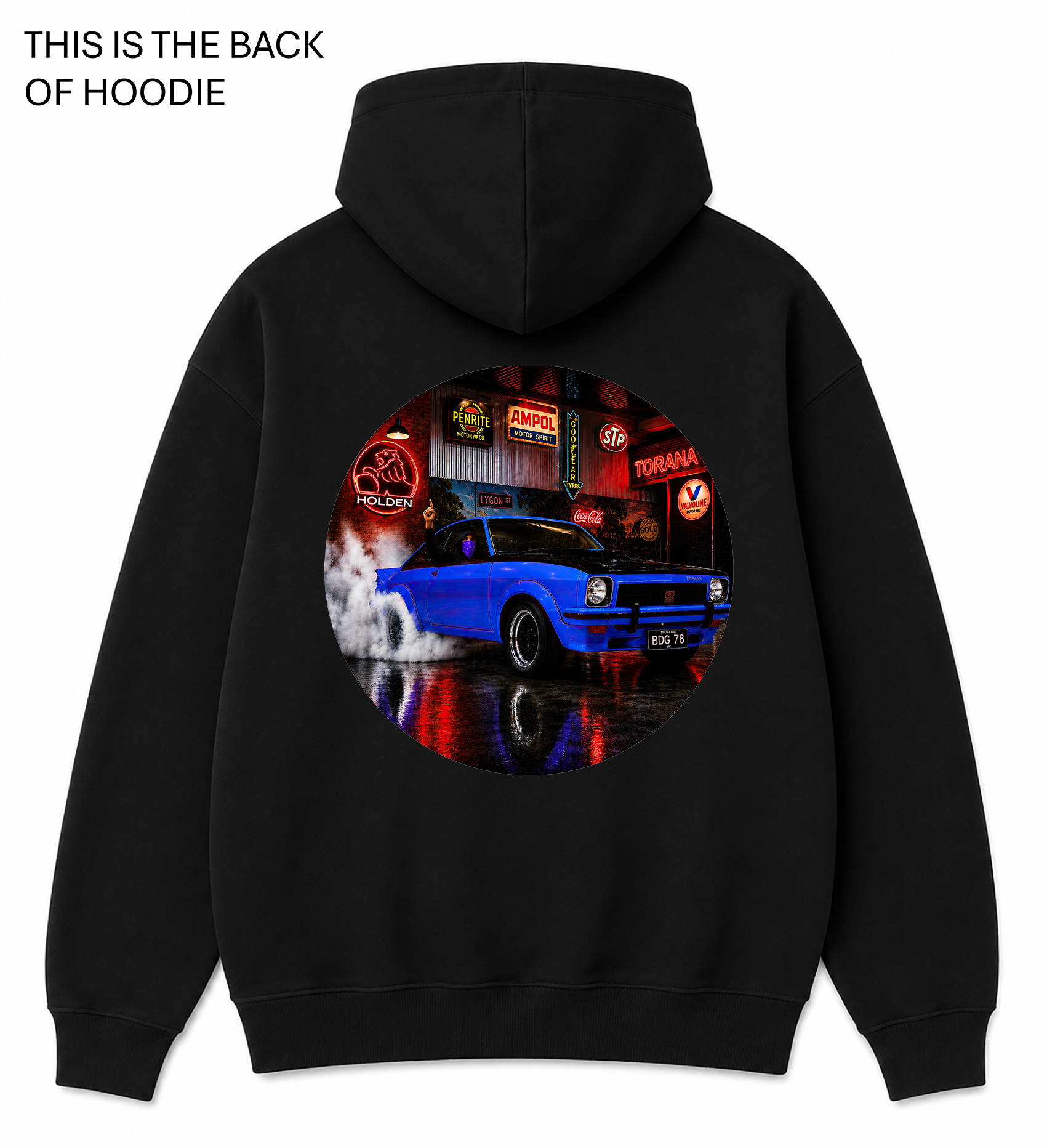 BDG Graphic Hoodie - Holden Torana A9X