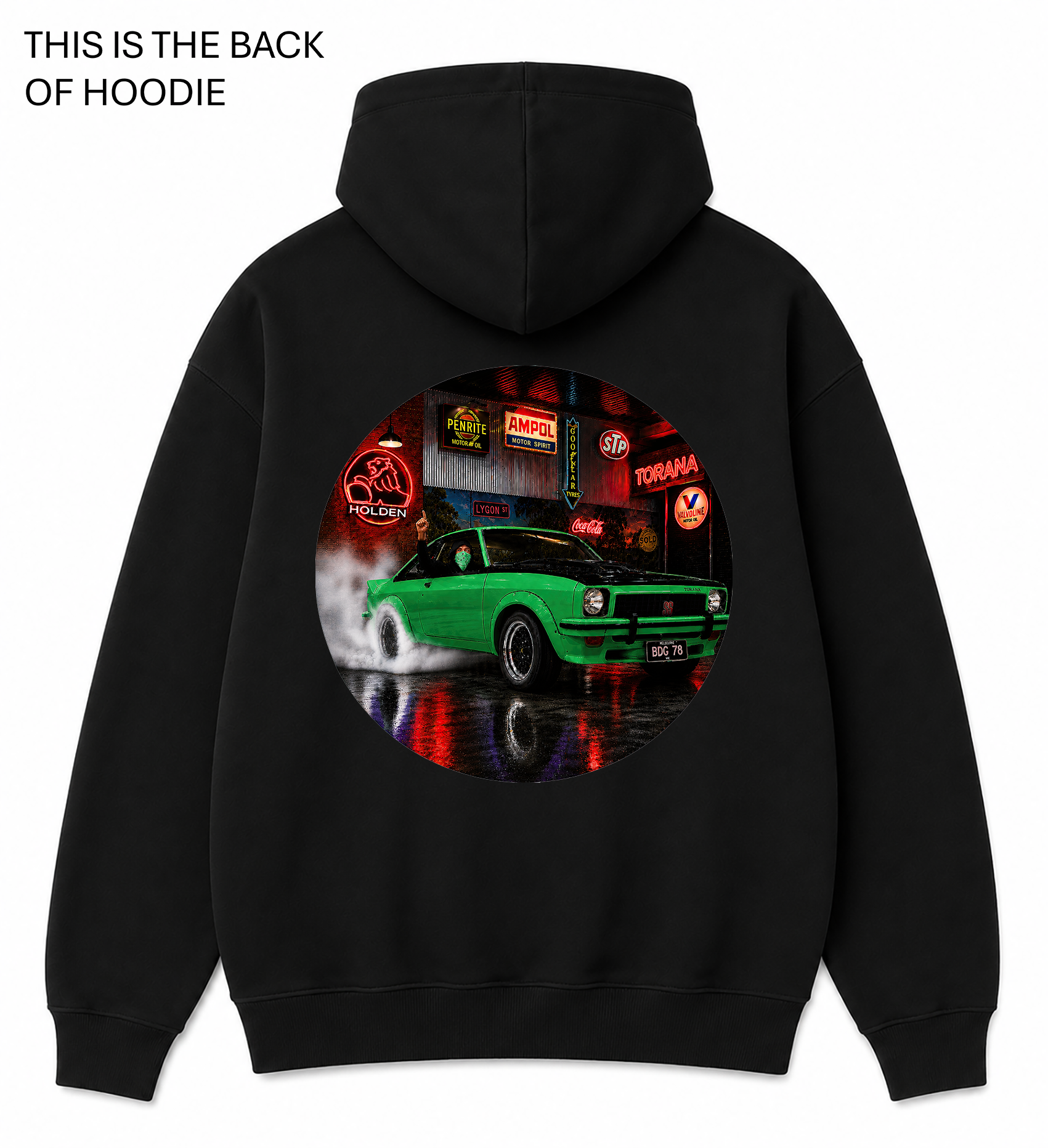 BDG Graphic Hoodie - Holden Torana A9X