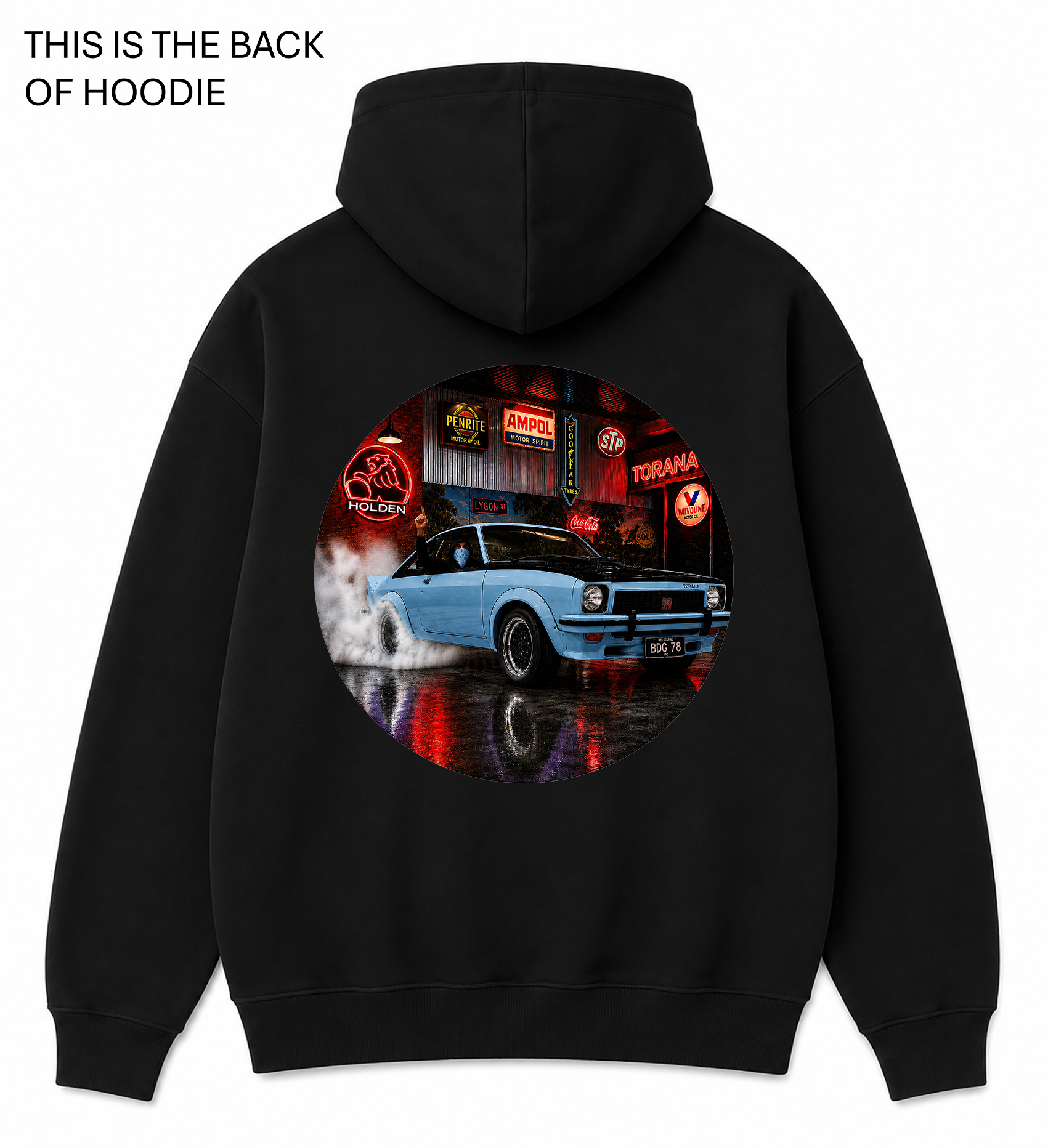 BDG Graphic Hoodie - Holden Torana A9X
