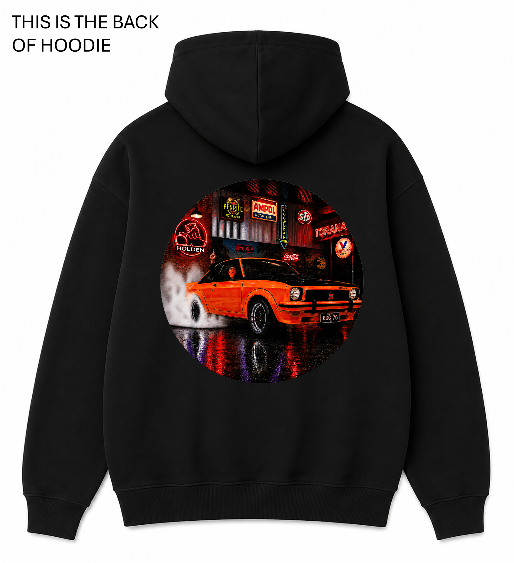 BDG Graphic Hoodie - Holden Torana A9X