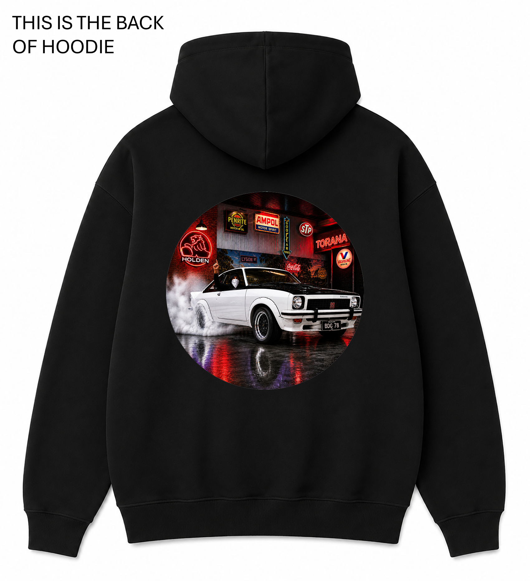 BDG Graphic Hoodie - Holden Torana A9X