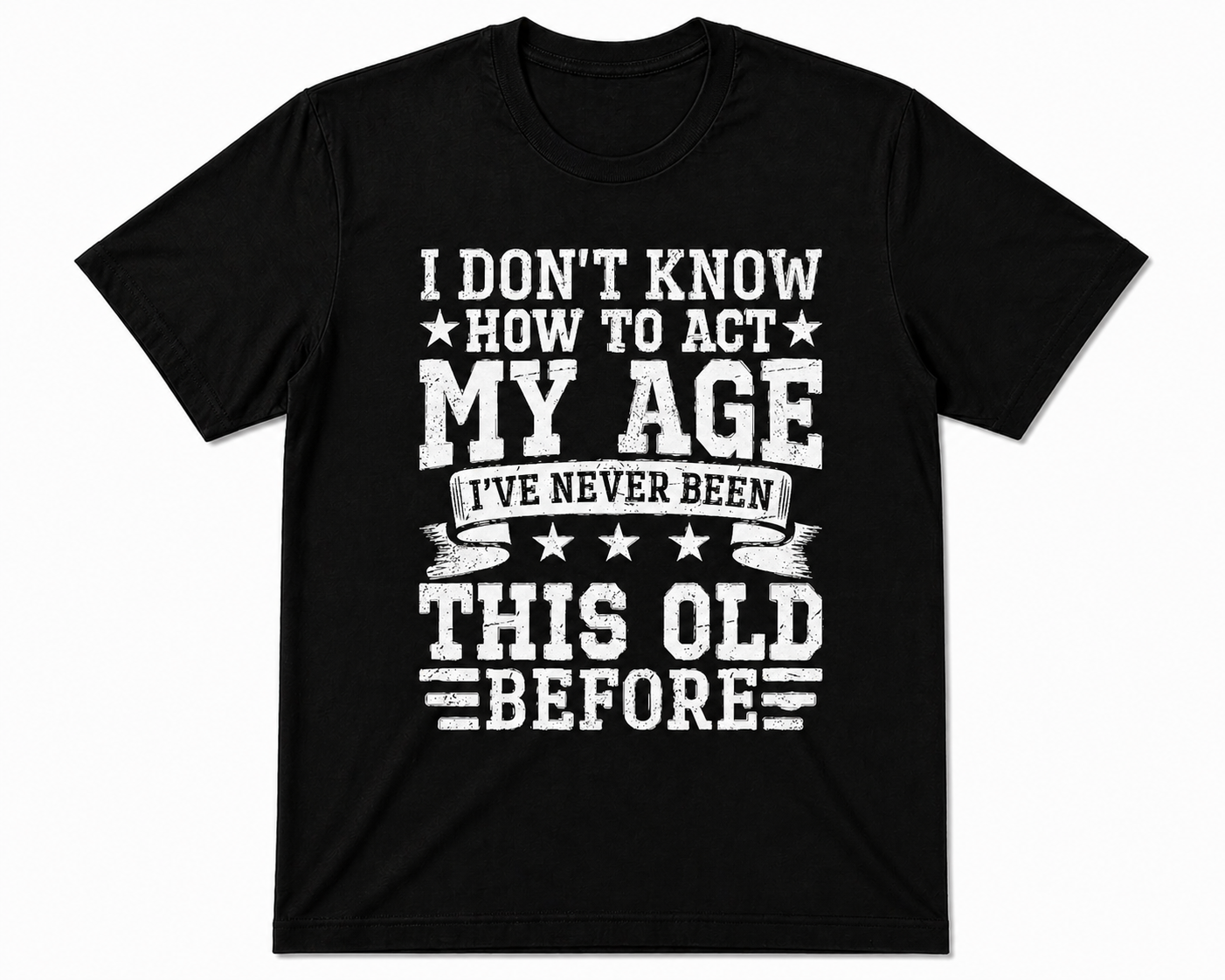 BDG Graphic T-Shirt - Don't know how to act my age