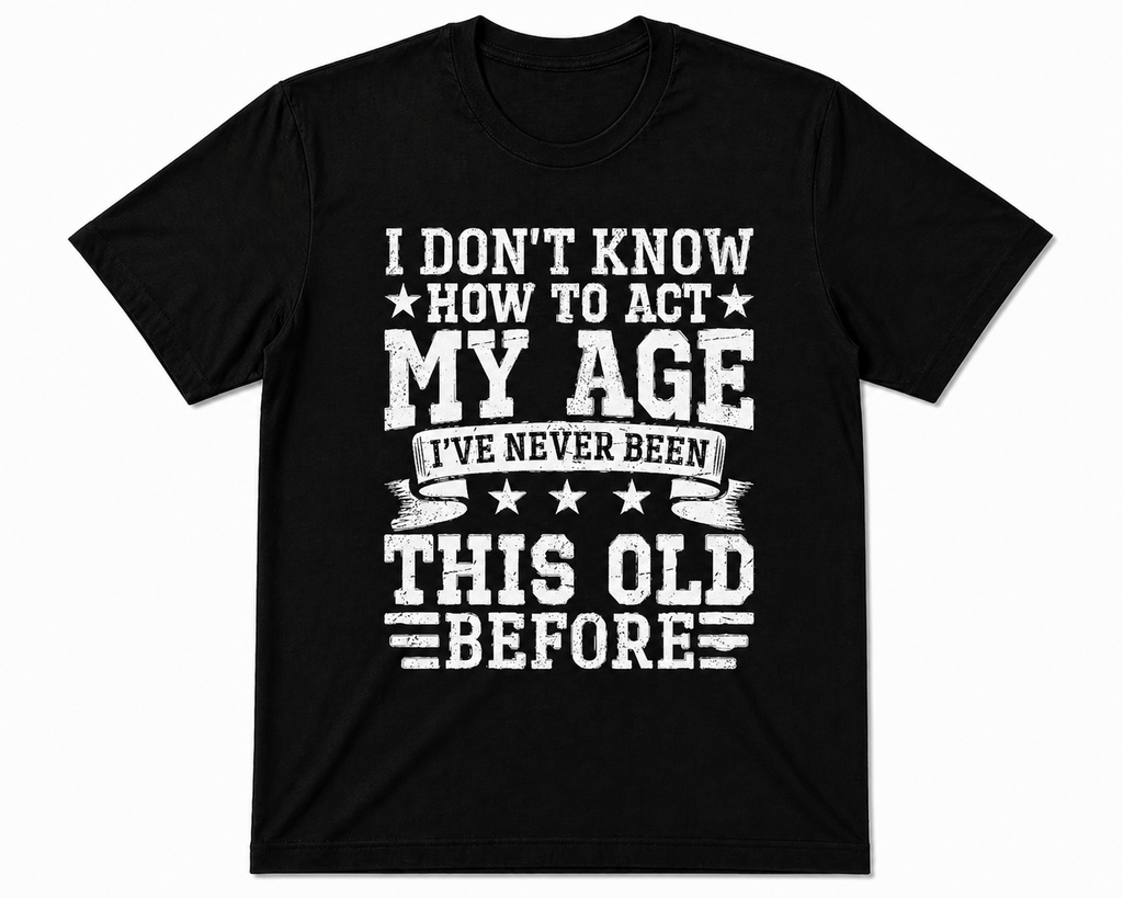 BDG Graphic T-Shirt - Don't know how to act my age
