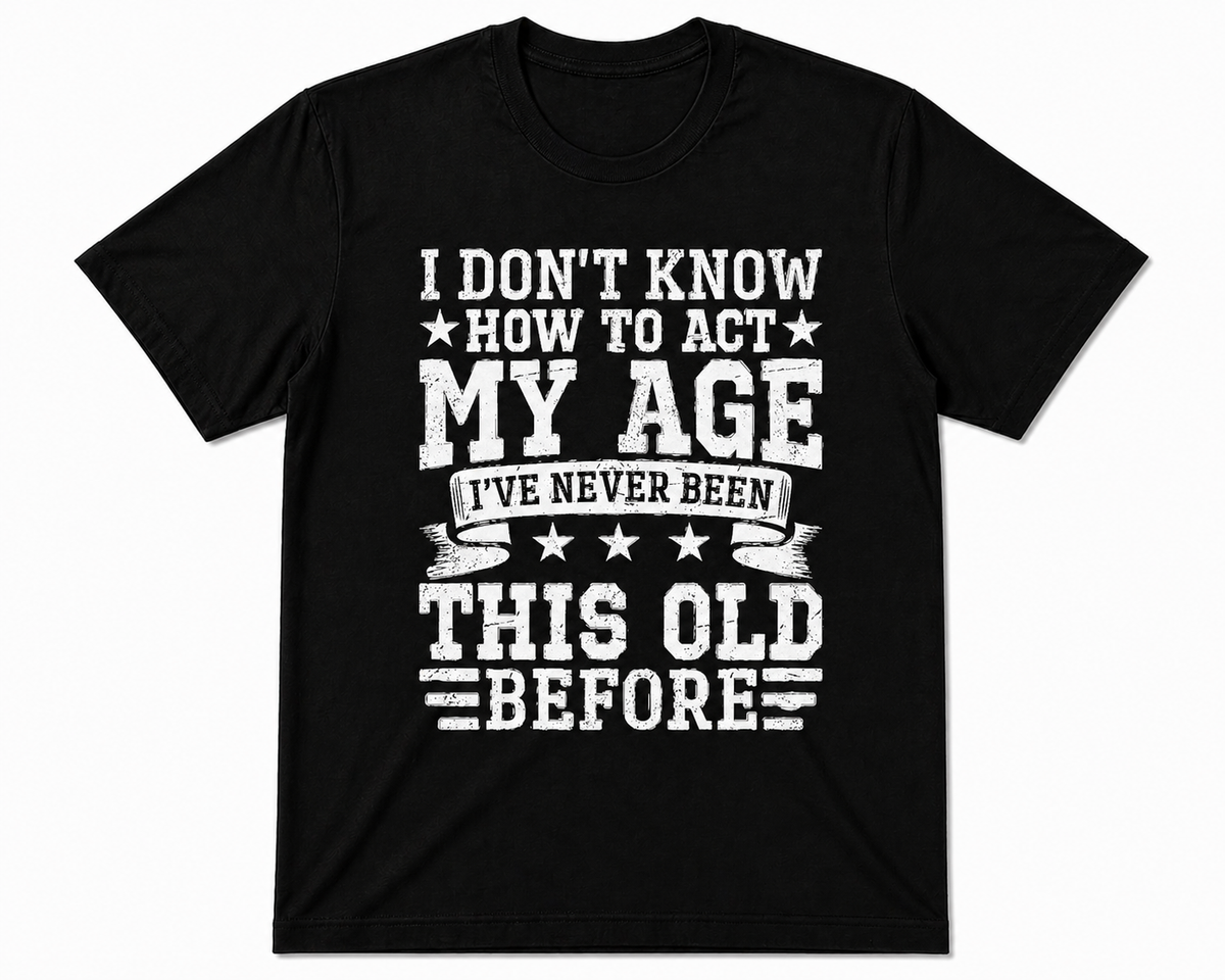 BDG Graphic T-Shirt - Don't know how to act my age
