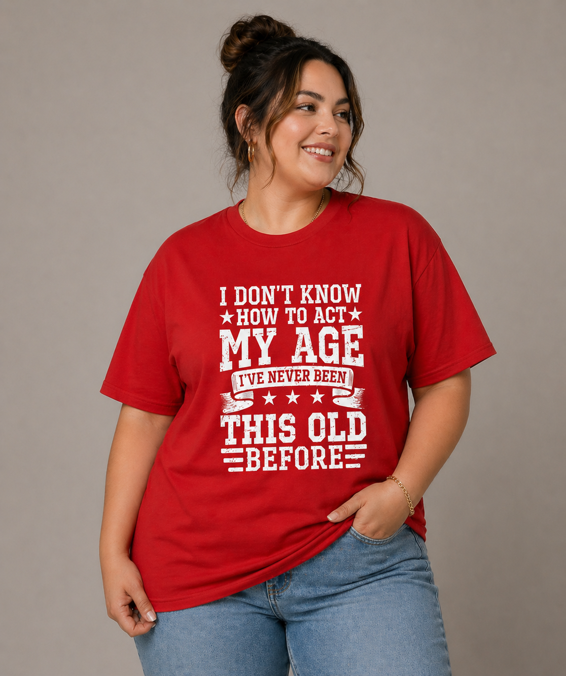 BDG Graphic T-Shirt - Don't know how to act my age