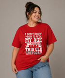 BDG Graphic T-Shirt - Don't know how to act my age